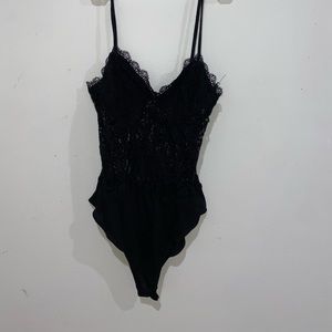 Lace body suit